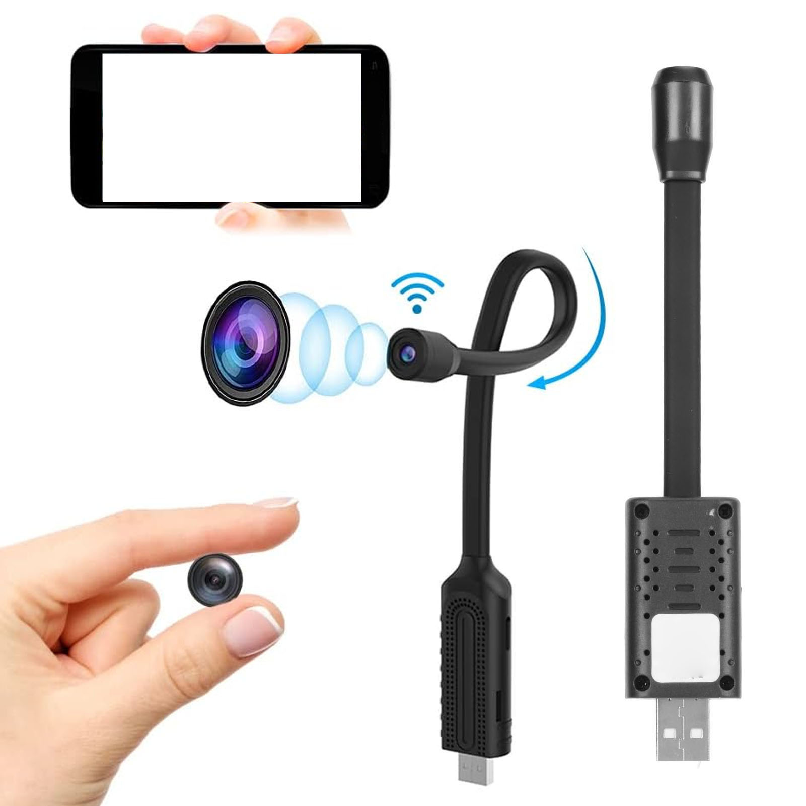 Home Security Premium - Usb Mini Wifi Draadloze Camera Mini