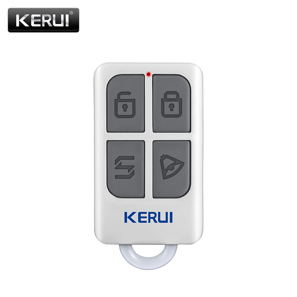 Home Security Installation - KERUI Draadloze krachtige draagbare afstandsbediening 4-knoppen