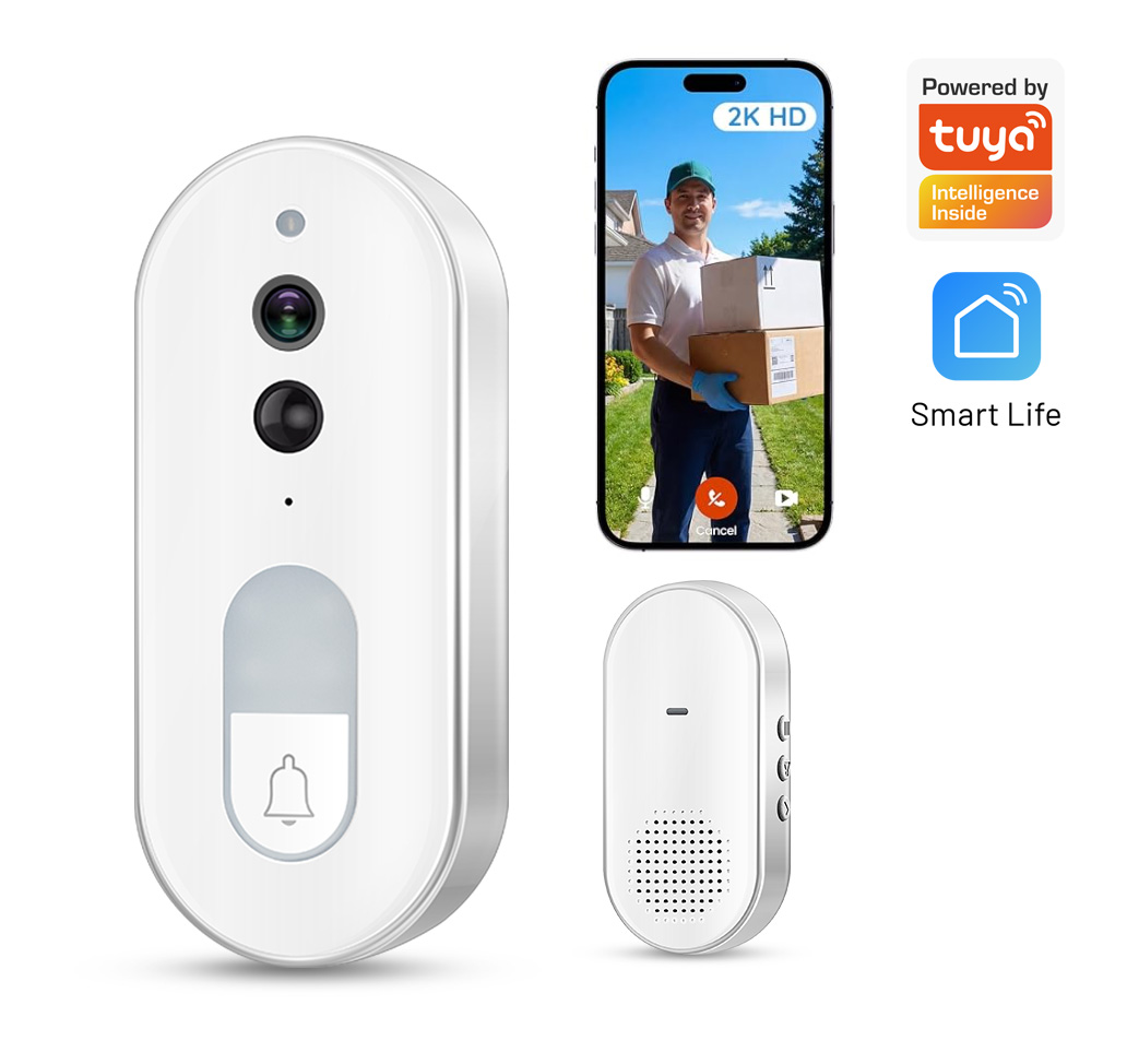 Home Security Premium - Tuya Smart Video Deurbel Draadloos 1080P