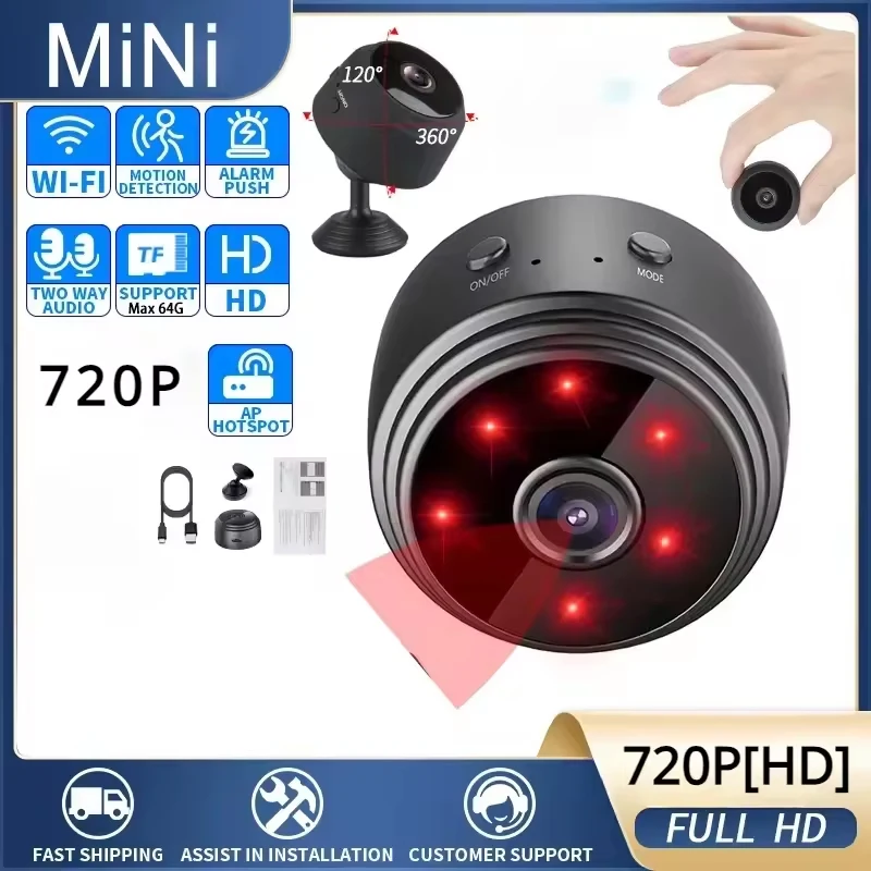 Home Security Premium - Draadloze WiFi-camera A9 Mini videorecordercamera Beveiligingsbewakingscamera