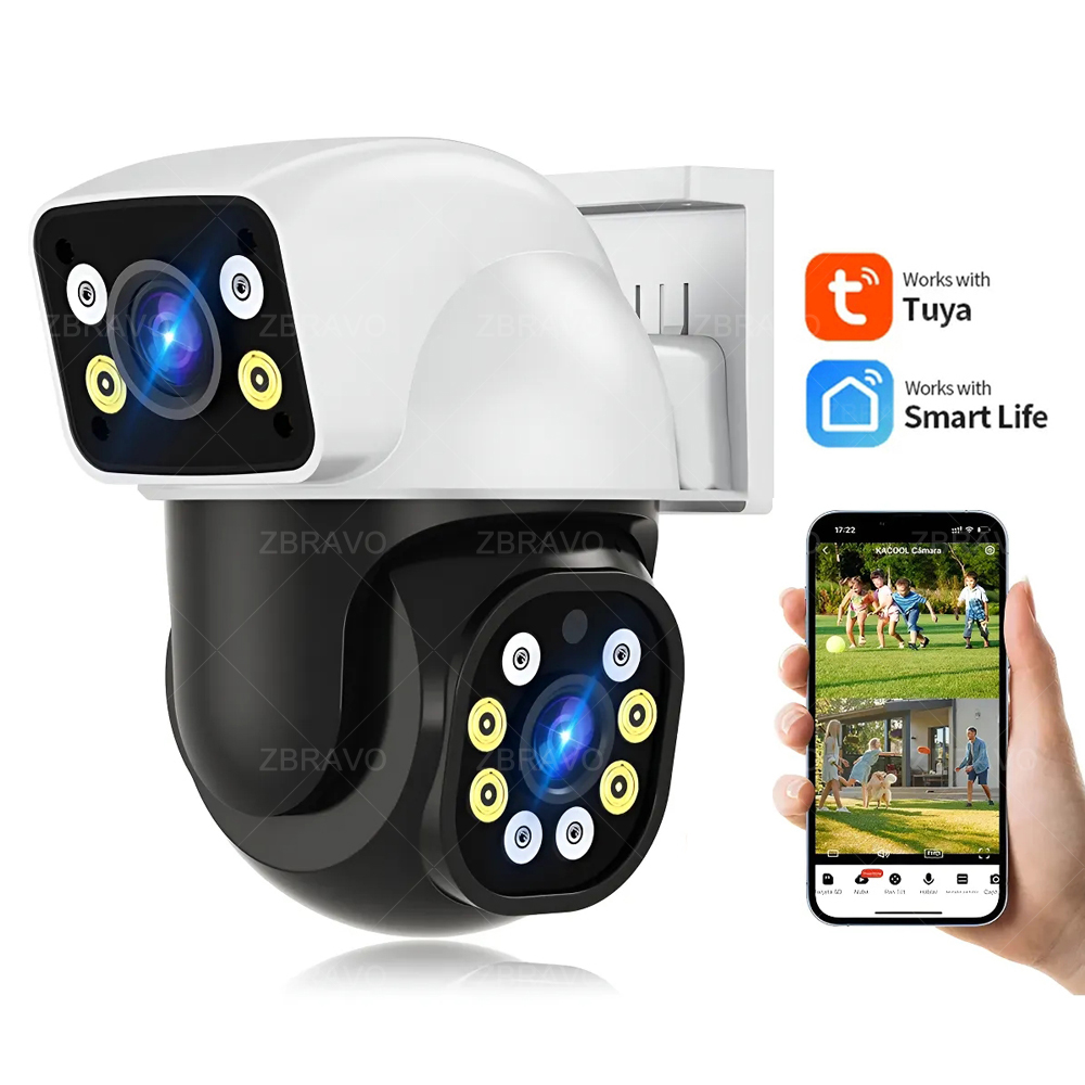 Home Security Installation - Smartlife 8MP WiFi Tuya Buitencamera Mini
