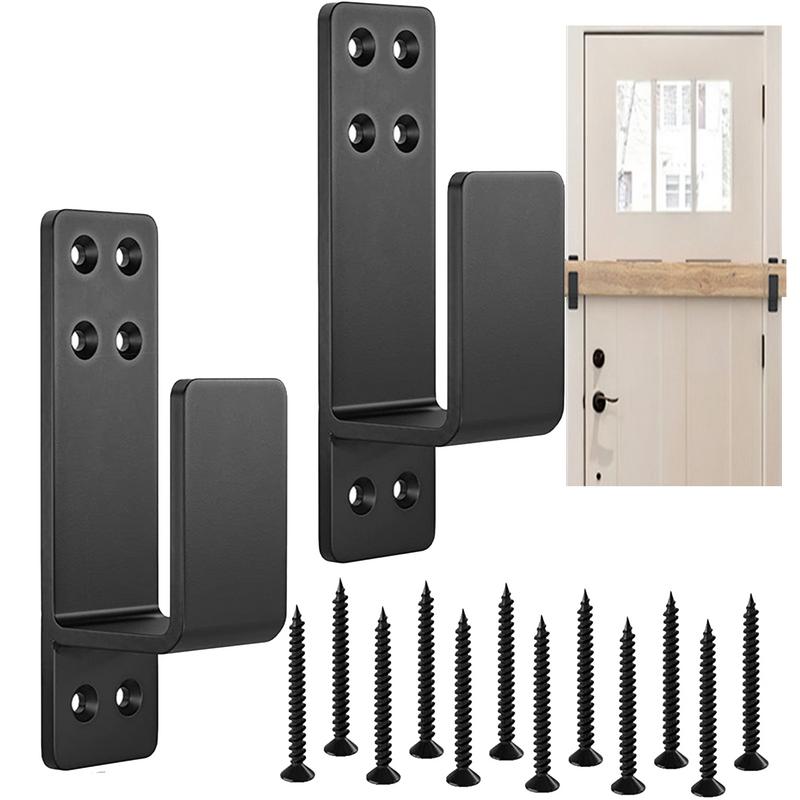 Home Security Bars - Schuur Veiligheidsdeurbeugels 2 Pack Opgewaardeerd Staal