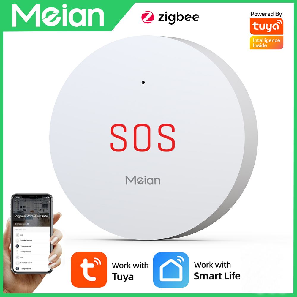 Home Security Equipment - Zigbee Tuya Sos Emergency Knop Home