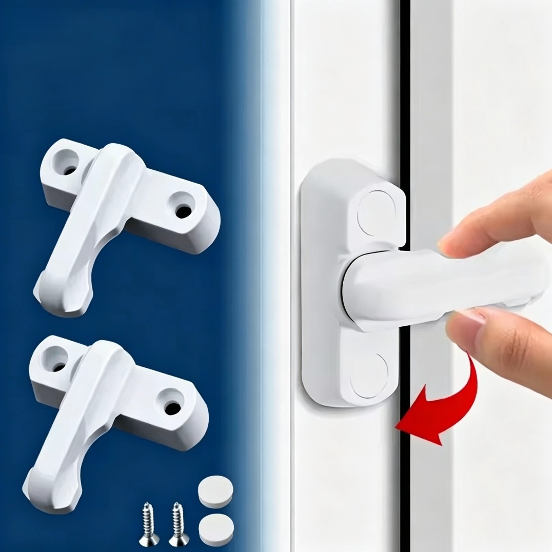 Home Security Bars - Thuisbalkon Praktische vervanging Beveiliging Raamdeurslot Deurslot,