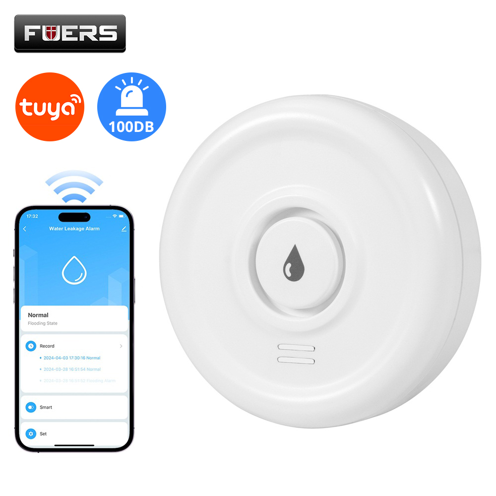 Home Security Installation - Fuers Waterlekkage Detector Smart Home Alarm
