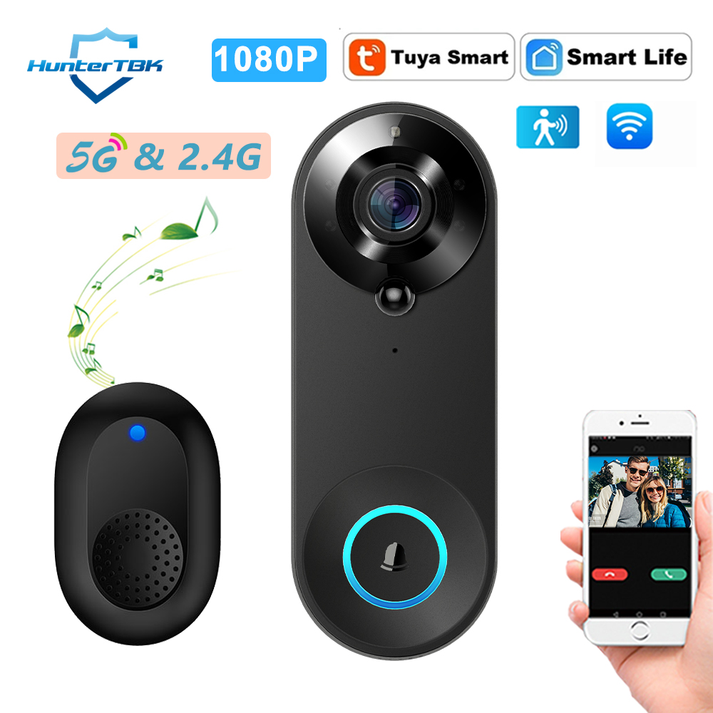 Home Security Premium - 5G 2.4G WiFi Video Deurbel 1080P