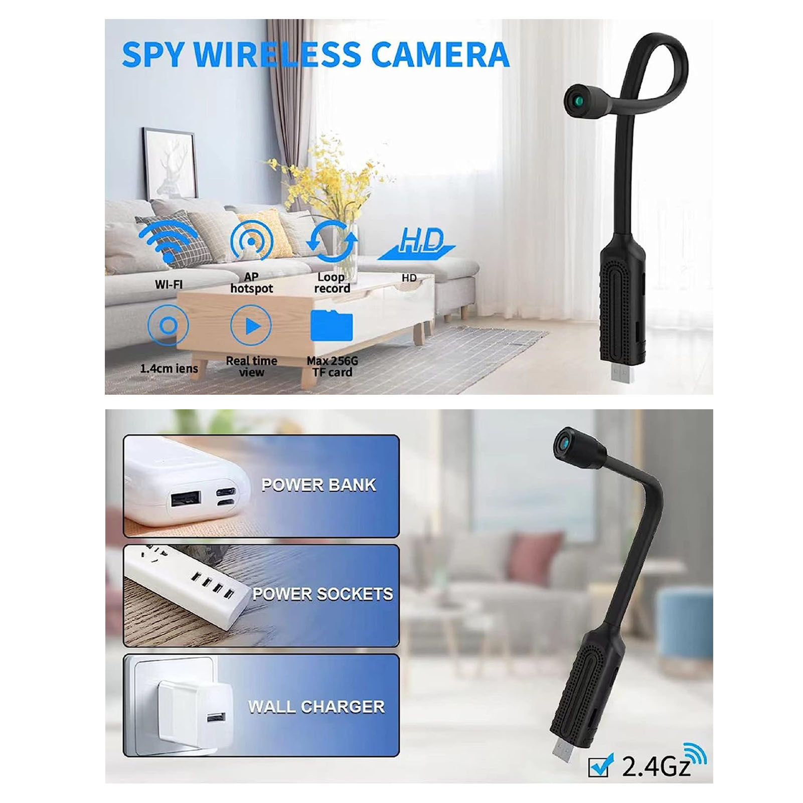 Usb Mini Wifi Draadloze Camera - Home Security Premium recensie en prijs
