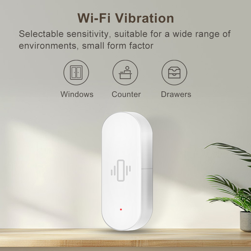 Tuya WiFi-trillingssensor, gev - Home Security App recensie en prijs
