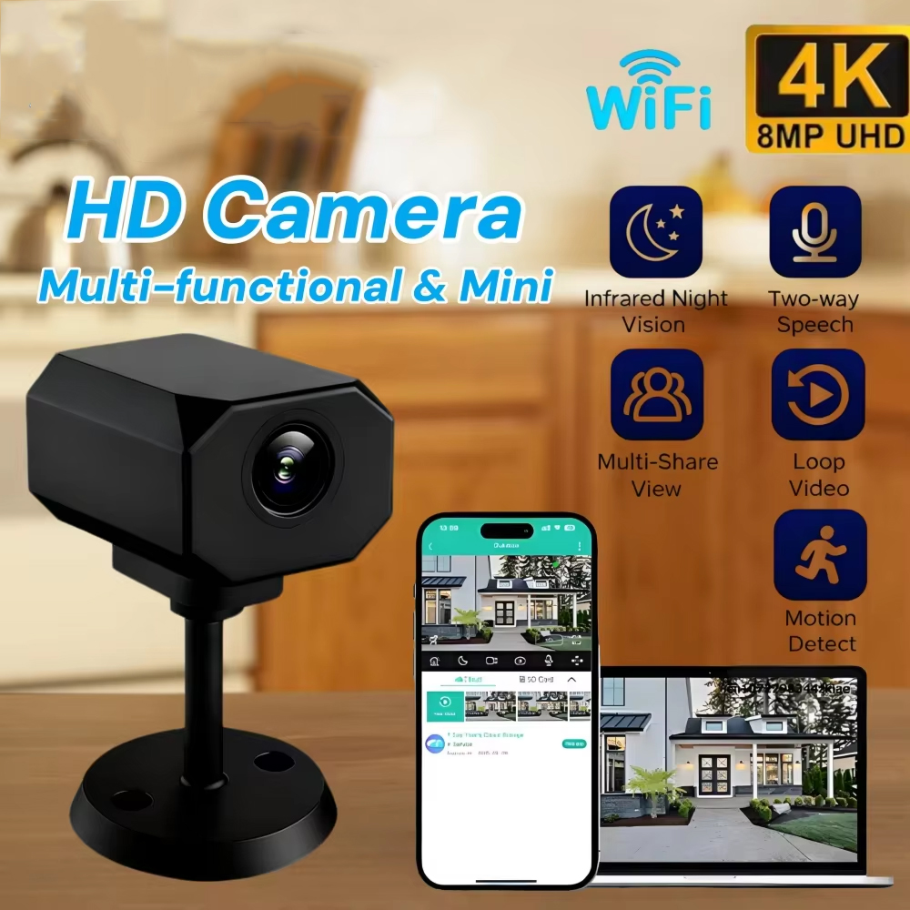 4K HD WiFi-beveiligingscamera  - Home Security App recensie en prijs