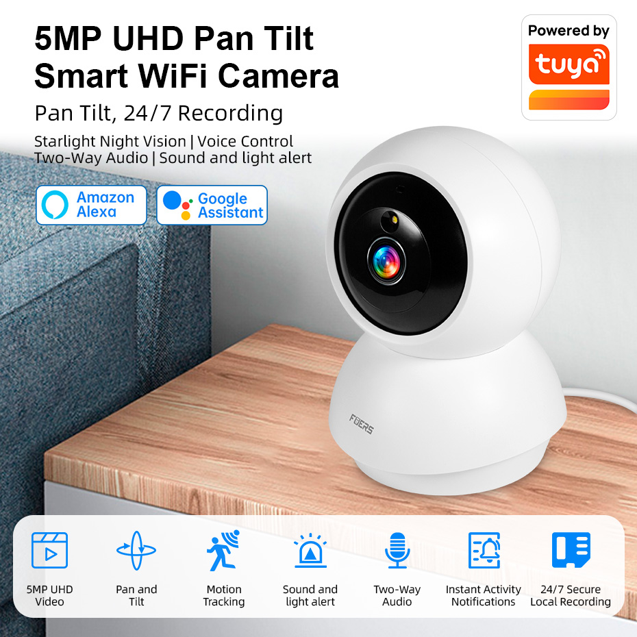 Fuers 5MP WiFi-camera voor bin - Home Security Xiaomi recensie en prijs