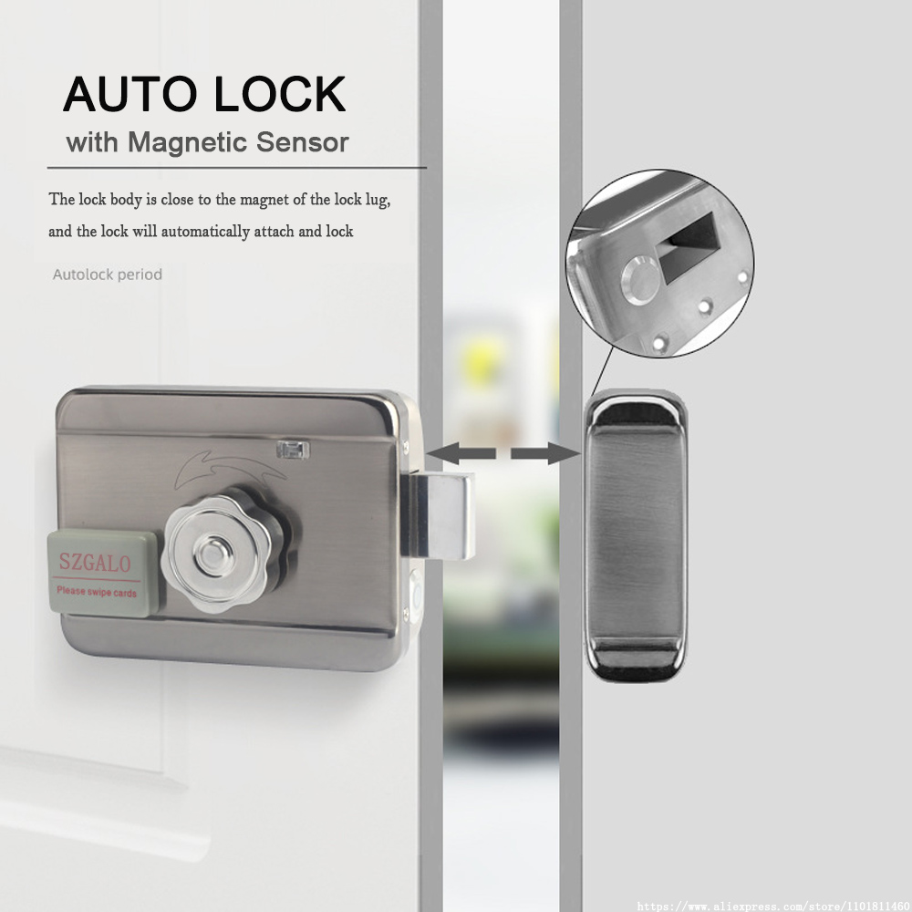 WiFi-bediening Elektrisch slot - Home Security Ring System recensie en prijs