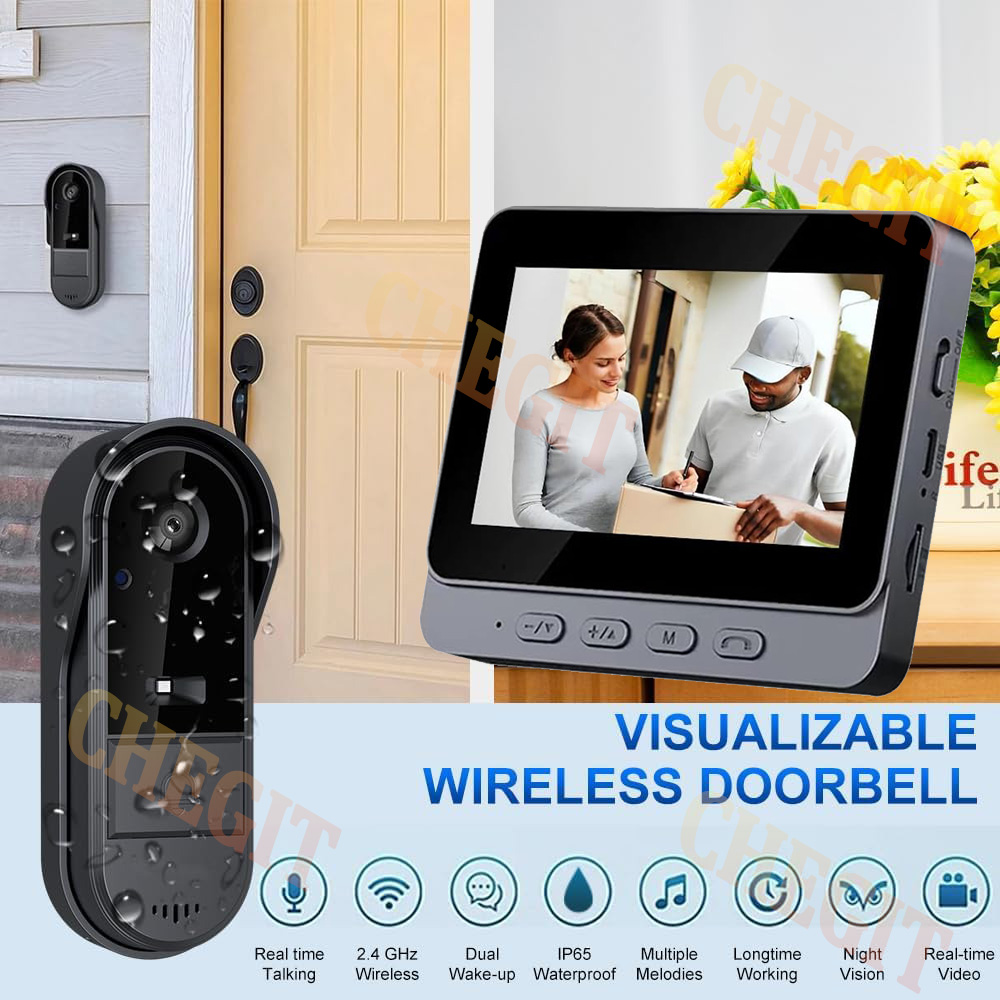 Draadloze Wifi Deurbel Camera  - Home Security Premium recensie en prijs