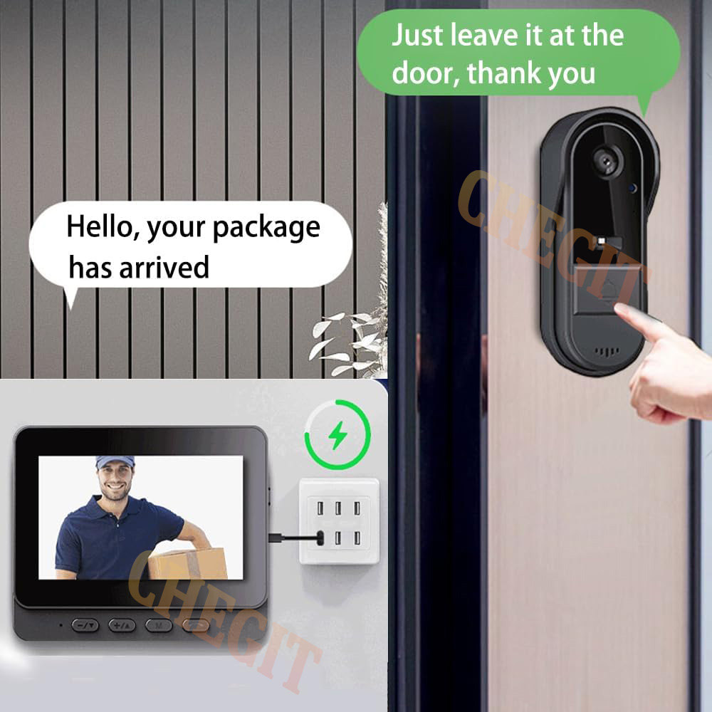Draadloze Wifi Deurbel Camera  - Home Security Premium recensie en prijs