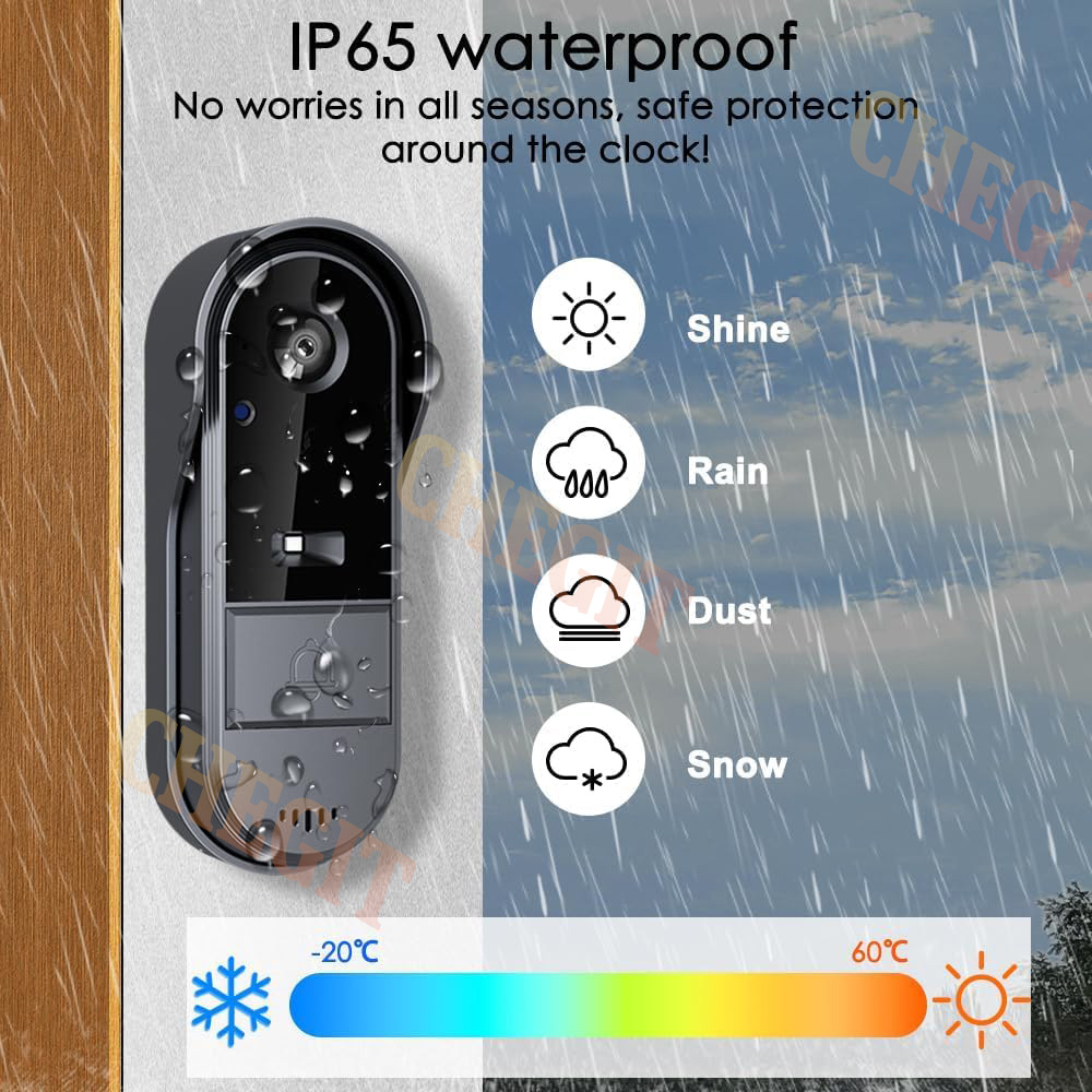 Draadloze Wifi Deurbel Camera  - Home Security Premium recensie en prijs