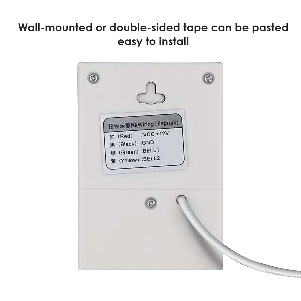 Bedrade Deurbel DC12V Toegangs - Home Security Ring System recensie en prijs