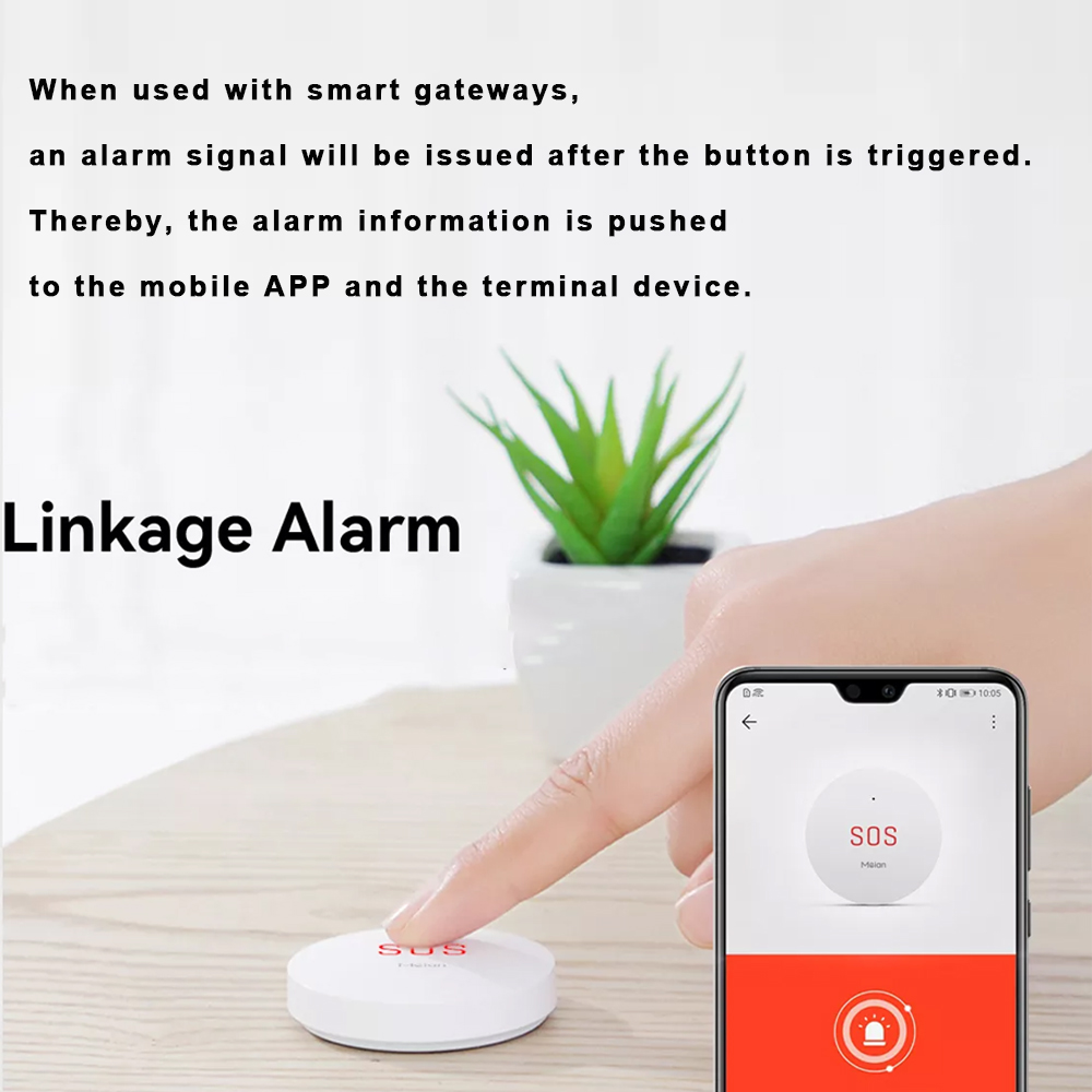 Zigbee Tuya Sos Emergency Knop - Home Security Equipment recensie en prijs