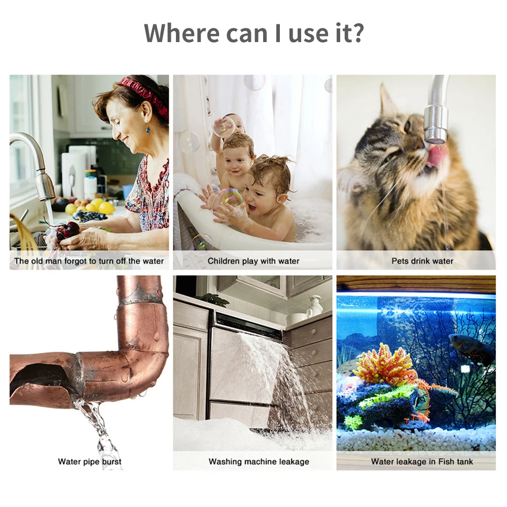 Tuya WiFi Zigbee Watersensor S - Home Security Equipment recensie en prijs