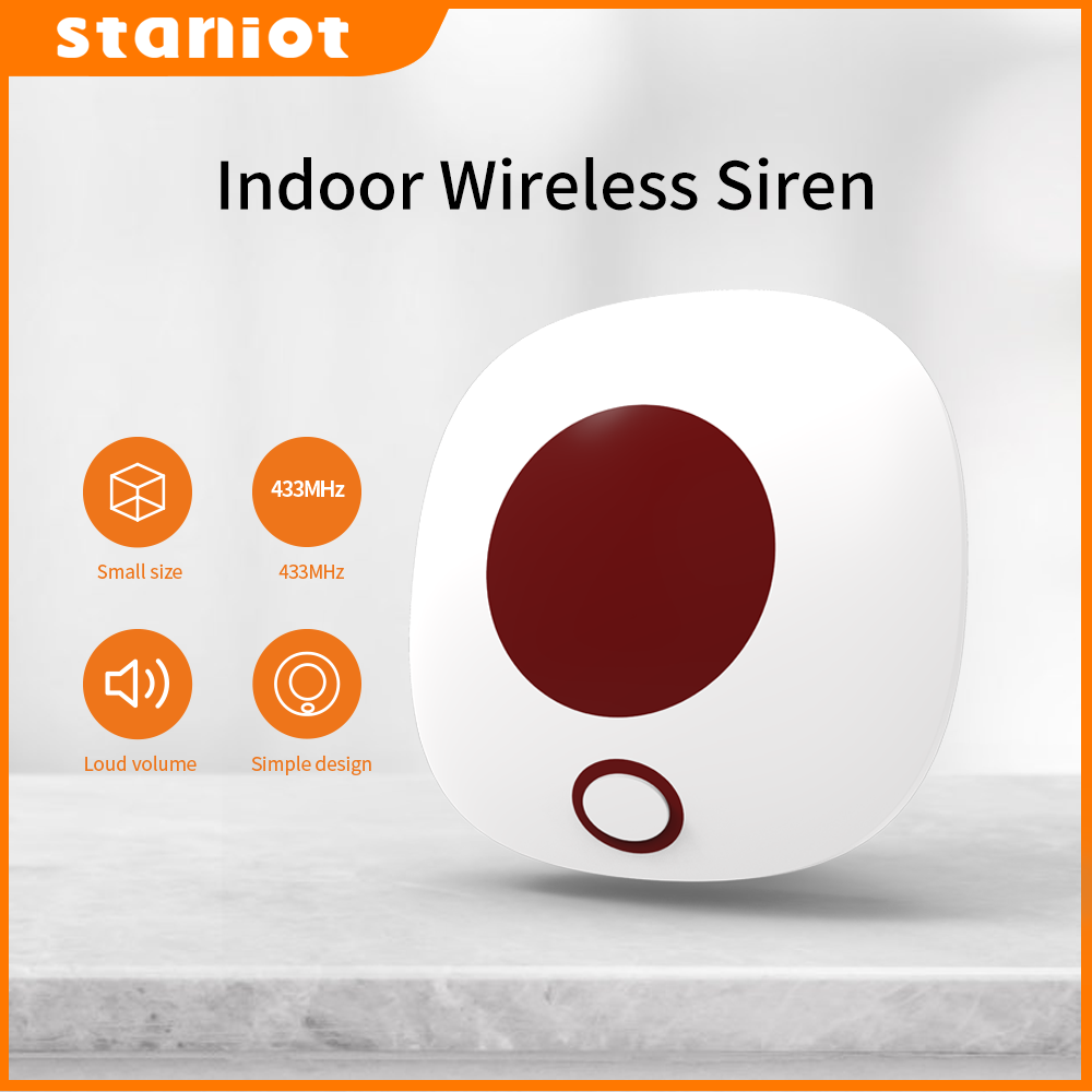 Staniot Indoor Draadloze Siren - Home Security Equipment recensie en prijs