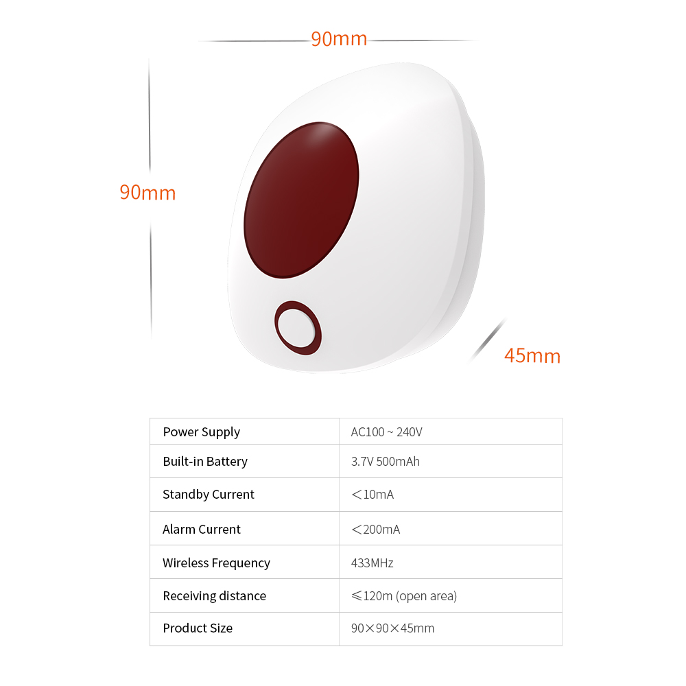 Staniot Indoor Draadloze Siren - Home Security Equipment recensie en prijs