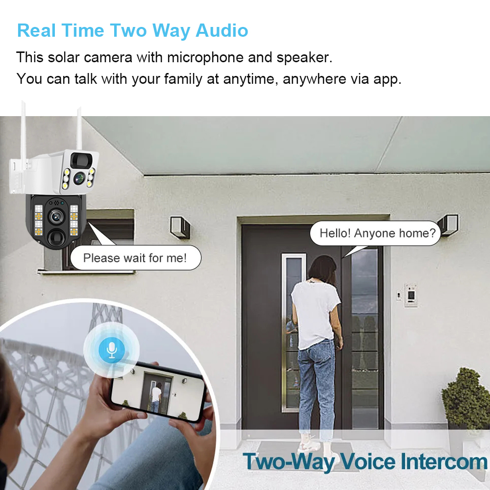 Wifi/4G Zonne-Camera Ip Cctv B - Home Security Installation recensie en prijs