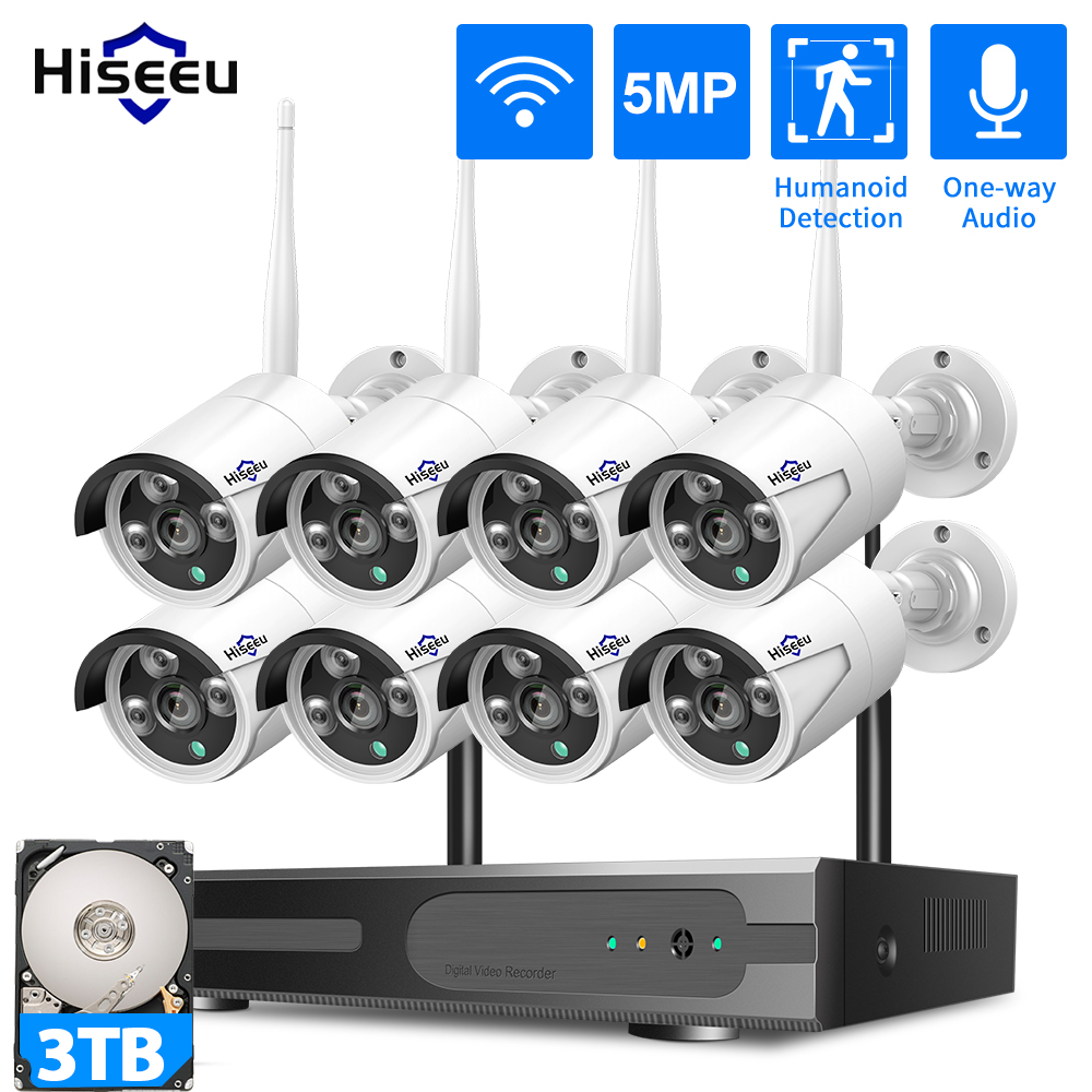 Hiseeu 3/5/8MP WiFi CCTV Camer - Home Security Premium recensie en prijs