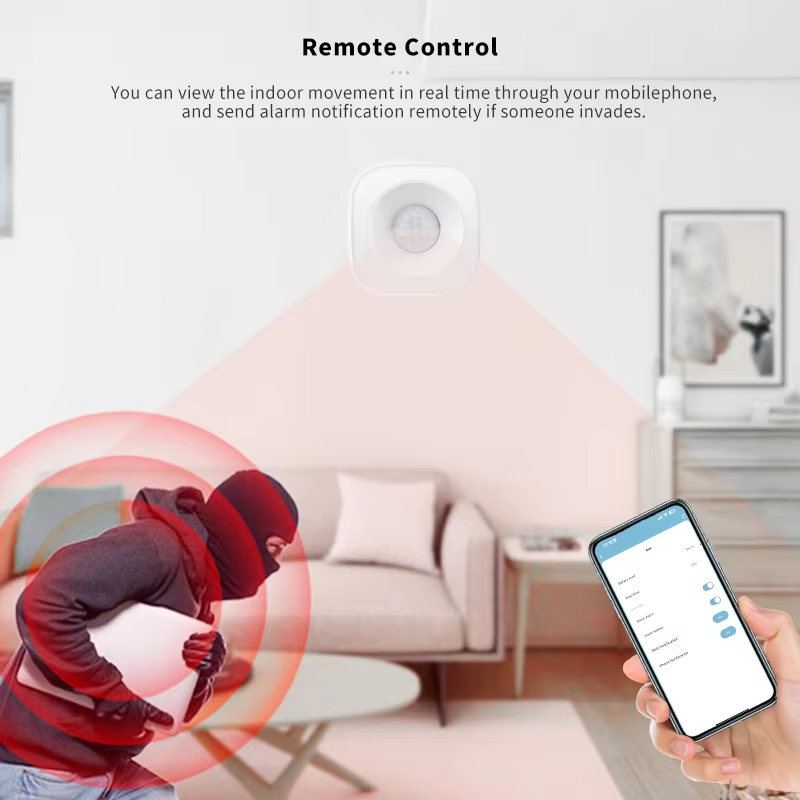 Tuya ZigBee/WiFi PIR Bewegings - Home Security App recensie en prijs