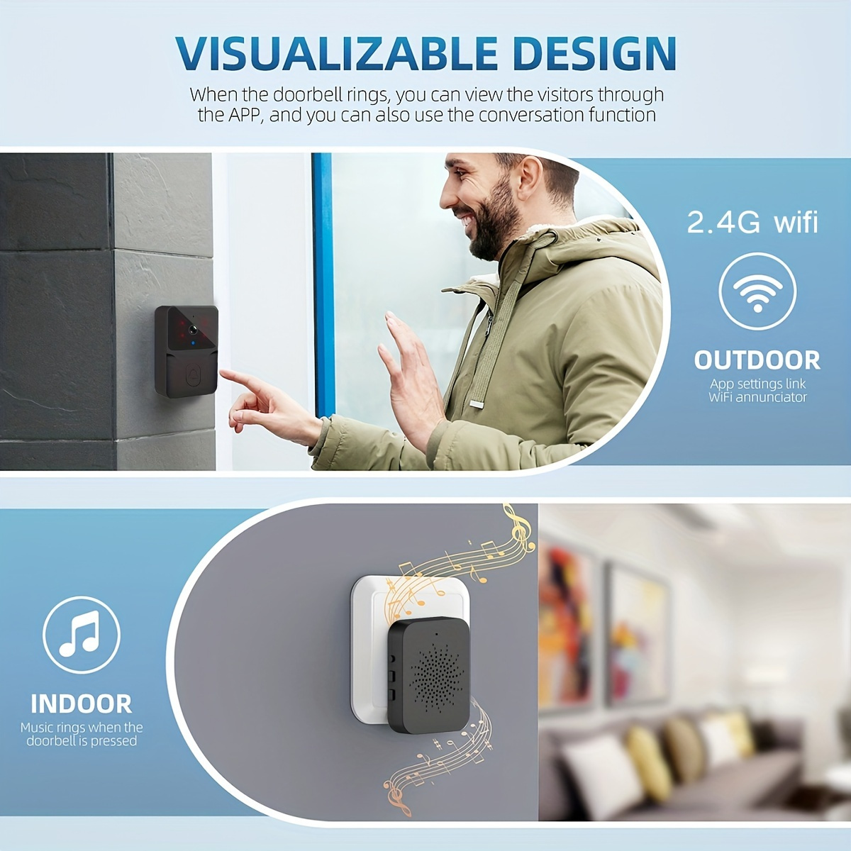 Tuya draadloze slimme videodeu - Home Security Premium recensie en prijs